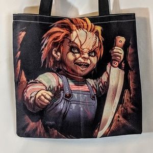 Bags - Chucky Horror Shopping Tote Market Bag Gothic Bags - Chucky Horror Shopping Tote Market Bag Gothic